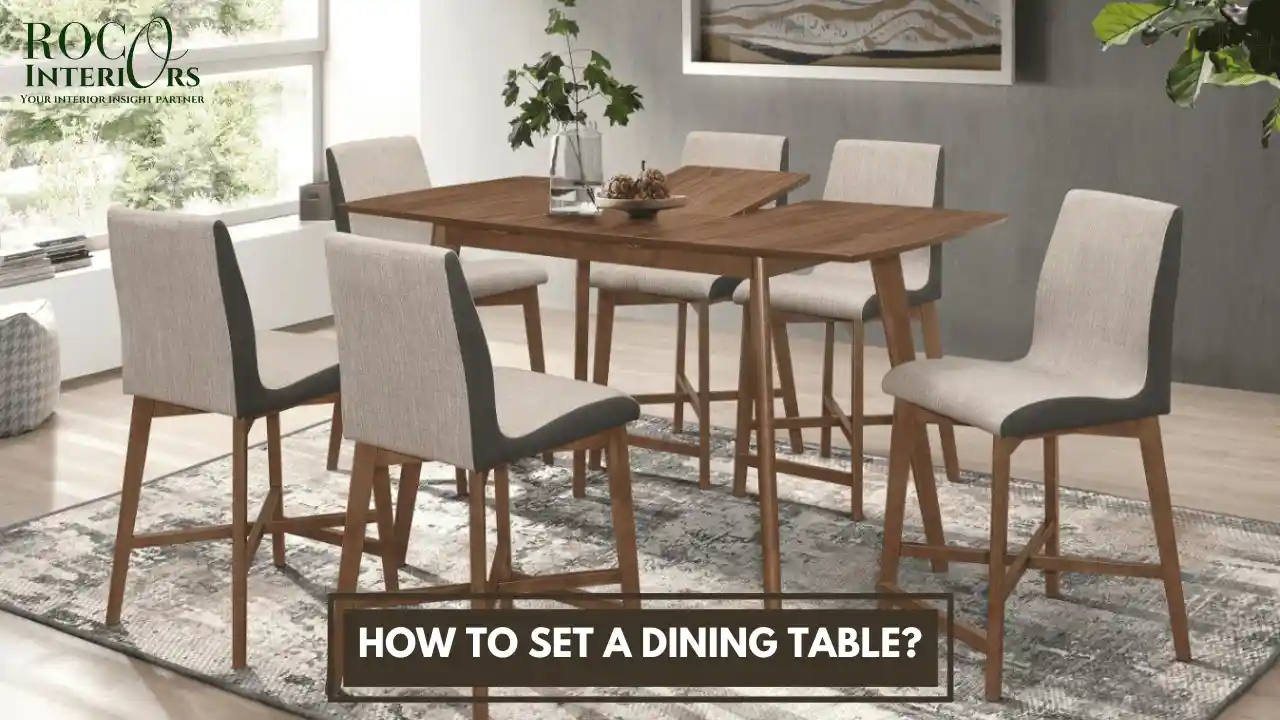 How to Set a Dining Table