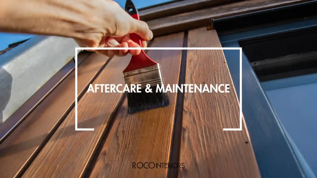 Aftercare & Maintenance