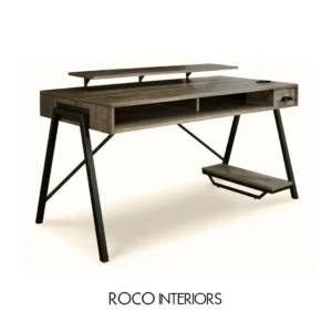 Roco 60 gaming desk right tilted view